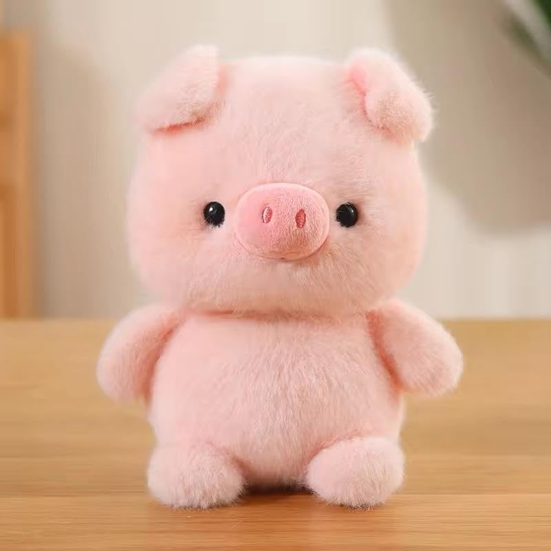 LISBON Cute Mink Fabric Tiny Piggy Soft toy20cm Height (Tiny Pig)