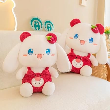Huggable Soft Toy Teddy Bear Adorable Plush Toys for Kids & Babies Cuddly Animal Stuffed Toy Safe & Huggable Gifts for Toddlers, Boys & Girls (lot so Rabbit)