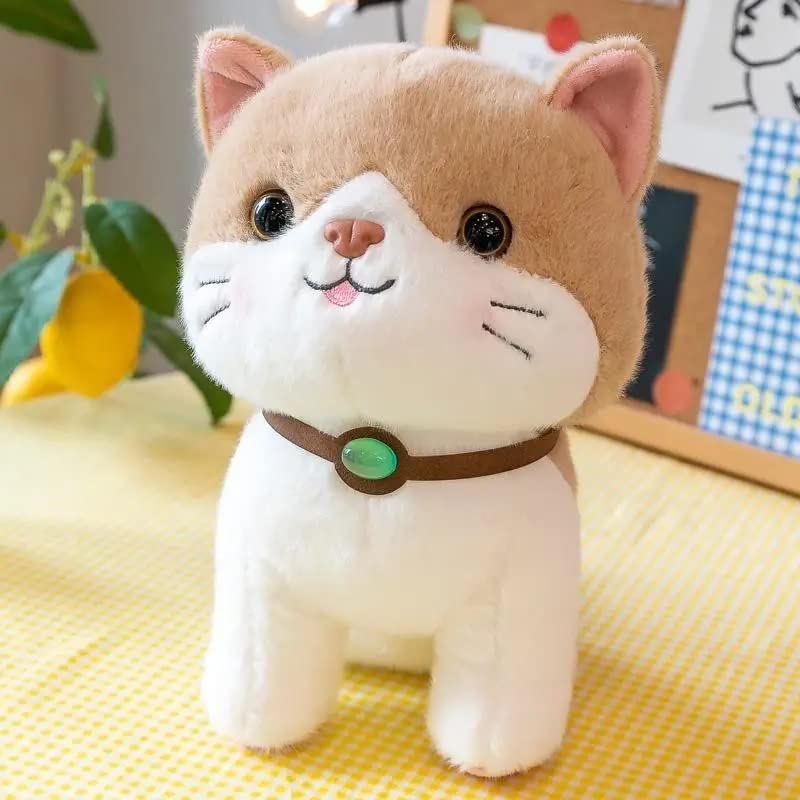 Super Soft Random Color Adorable cat Stuffed Toy Pack of 1 25cm