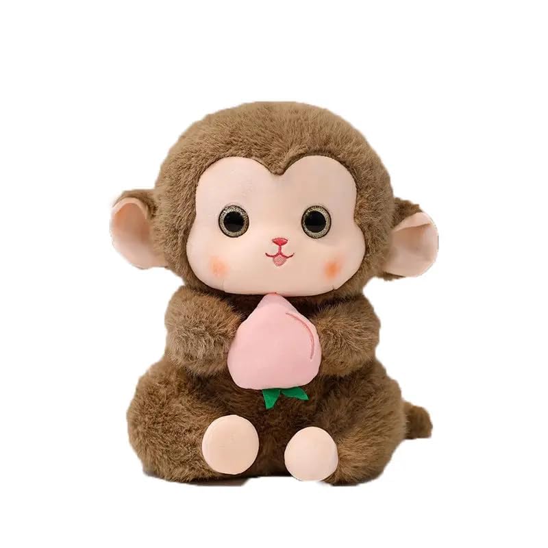 Cute Monkey 25cm Soft Toy Plush Toy | Big Stuffed Animal | Ultra Soft, Huggable & Cuddly Gift for Kids, Girls, Boys | Perfect for Birthday, Valentine’s Day