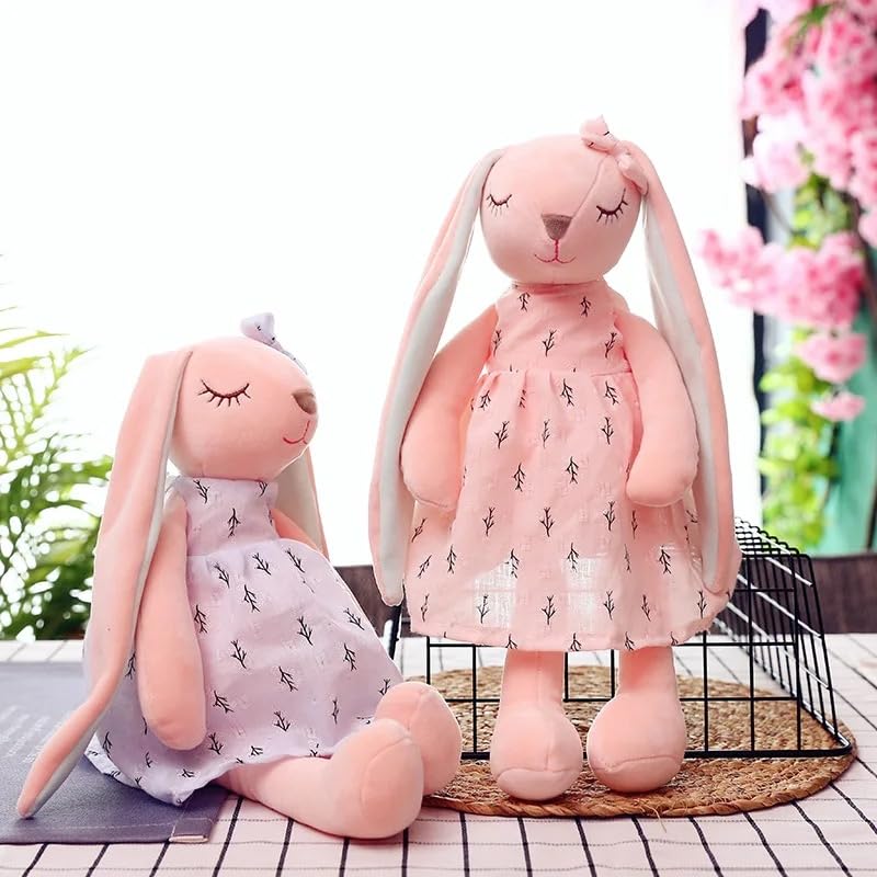 Super Soft Korean Quality Frock Dress Rabbit 35cm Pack of 1 Random Color Will be Send