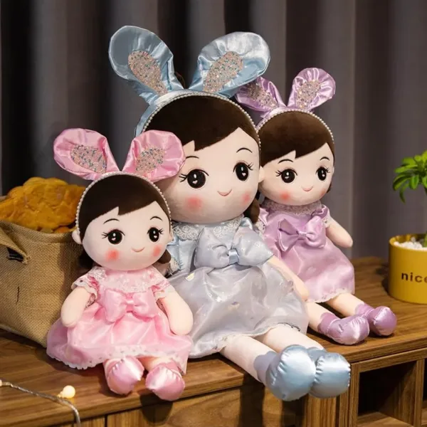Super Soft Fairy Doll Soft Toy 45cm – Cute Plush Angel Doll for Girls | Birthday Gift