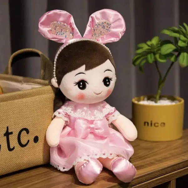Super Soft Fairy Doll Soft Toy 45cm – Cute Plush Angel Doll for Girls | Birthday Gift - Alternate