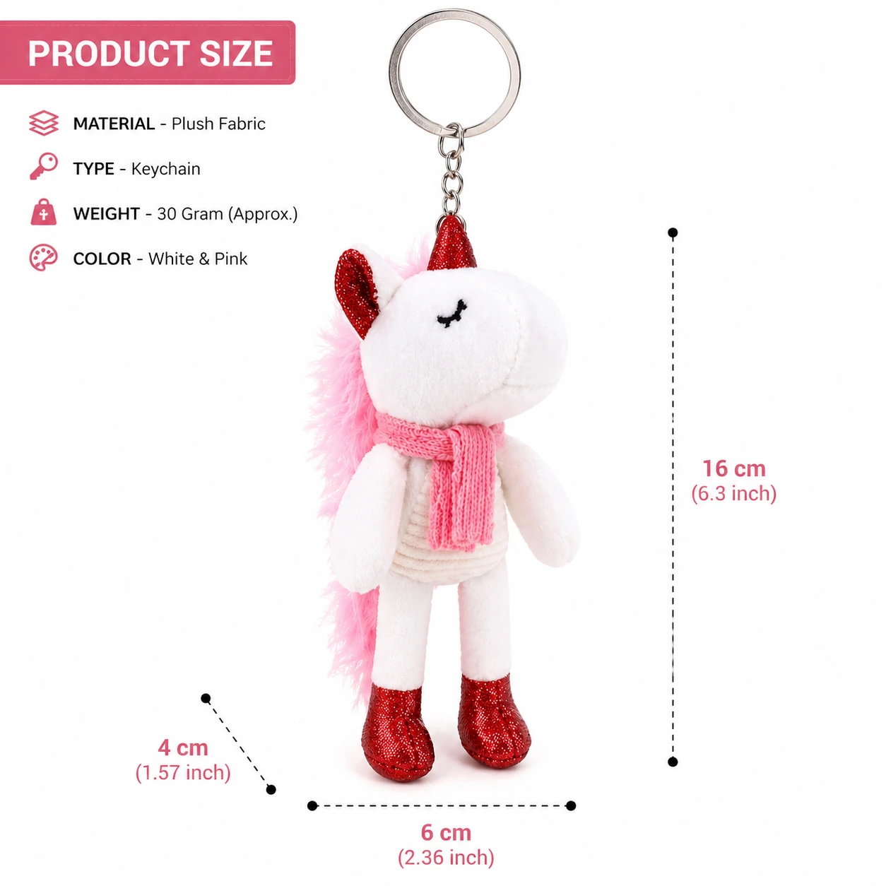 Best Unicorn Keychain for Girls – Cute Soft Plush Bag Charm | Up to 10%
