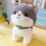 Cat Soft Toy – Cute and cuddly cat soft toy made with premium plush fabric, featuring a soft texture, adorable design, and fluffy filling, perfect for kids, gifting, cuddling, and room decoration.