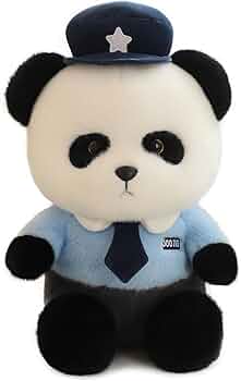 Police Panda Plush Toy – Cute Panda Officer Soft Toy