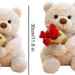 Ouqrose Buet Teddy Bear Soft Plush Teddy Bear for Kids, Gifts and Home Décor
