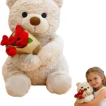 Ouqrose Buet Teddy Bear Soft Plush Teddy Bear for Kids, Gifts and Home Décor