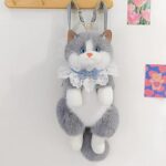 Cat Bag for Kids | Plush Backpack with Meow Sound | Lisbon Toys
