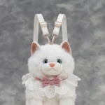 Cat Bag Plush Backpack with Meow Sound for Kids | Soft Plush Cat Backpack by Lisbon Toys